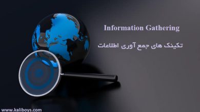 تکنیک های جمع آوری اطلاعات (Information Gathering)