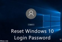 Reset Windows 10 Login Password 696x391 220x150 - آموزش بازیابی رمز ویندوز 10