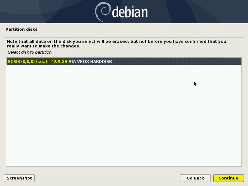 Hard Disk Debian10 Installation - آموزش کامل نصب سیستم عامل debian
