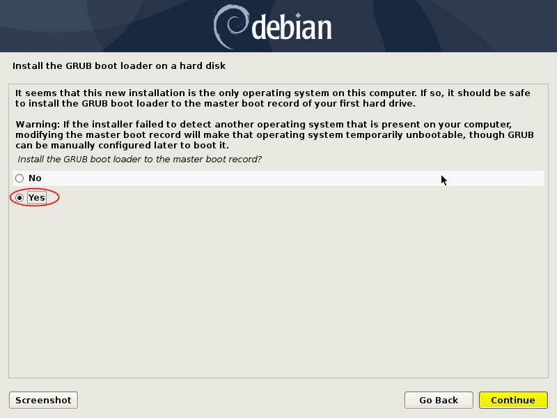 Install Grub Bootloader Debian10 Installation - آموزش کامل نصب سیستم عامل debian