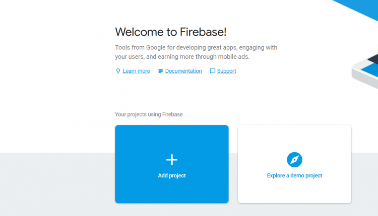 اتصال firebase به برنامه اندروید