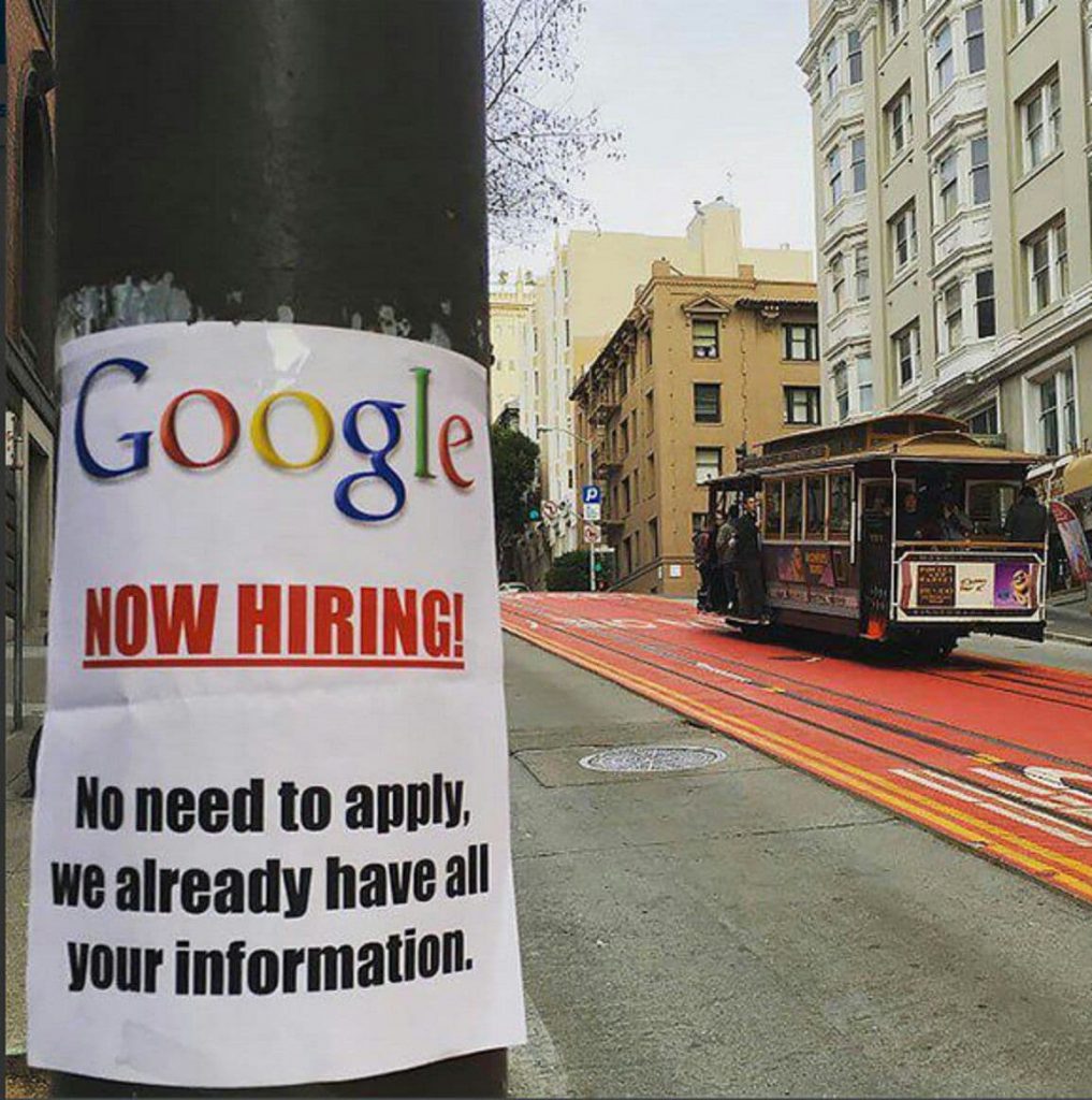 آگهی استخدام گوگل