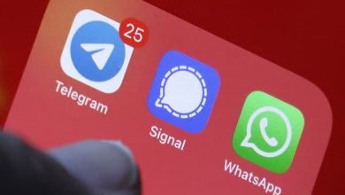 تلگرام ، سیگنال یا واتساپ